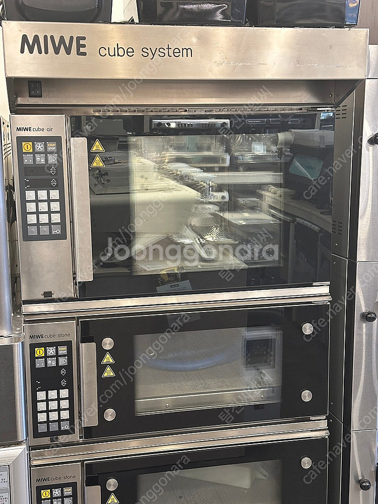 미베 데크오븐 미베 컨벡션오븐 1매 2단 + 3단 콤비오븐--2