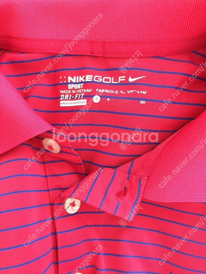 (새옷수준)나이키골프남자카라반팔티(95)--4
