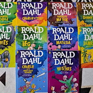 Roald Dahl 로알드달 원서 (컬러)10종 팔아요