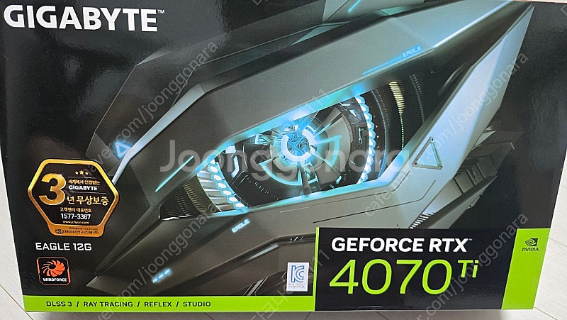 기가바이트 4070ti 팔아요--3