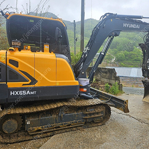 현대 02급 중고 굴삭기 HX65AMT 2024년 12월 350시간 회전링크