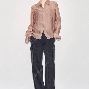 타임 블라우스 셔츠 한섬 마인 시스템 더캐시미어