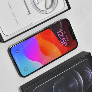 (A급) 아이폰12프로 128GB 홍콩판 듀얼심 무음카메라 판매합니다. 그래파이트 색상