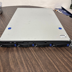 서버컴퓨터 서버랙 ASRock Rack E3C242D4U + XEON E-2124, 램16GB*2개, ssd 240gb