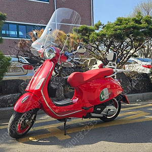 베스파 프리마베라 125 프로덕트 레드 22년식