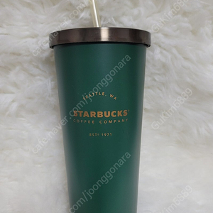 스타벅스 헤리티지 딥그린 콜드컵 710ml (새상품)