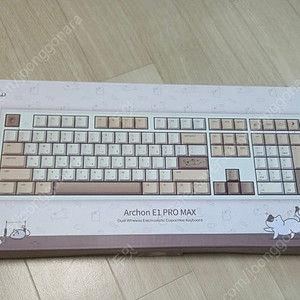 프리플로우 아콘 E1 PRO MAX 치즈냥 무접점 키보드 40g