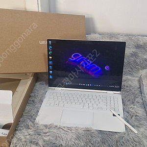 LG그램 16인치 360회전 16T90SP-KA70K 울트라7 초고사양 풀박스 노트북