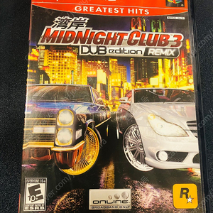 PS2 플스2 미드나이트 클럽3 DUB Edition 리믹스