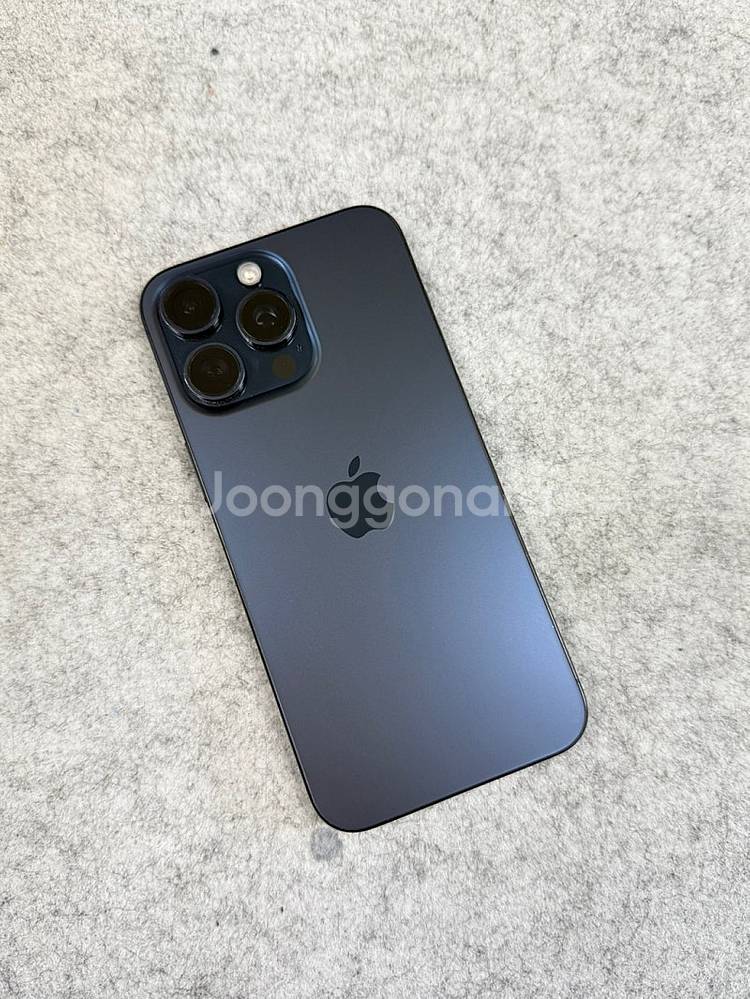 (자급제) 아이폰15프로맥스 블루 512G 배터리88%...--0