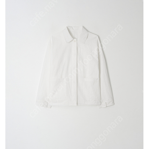 윤슬샵 collar wind jacket (white)