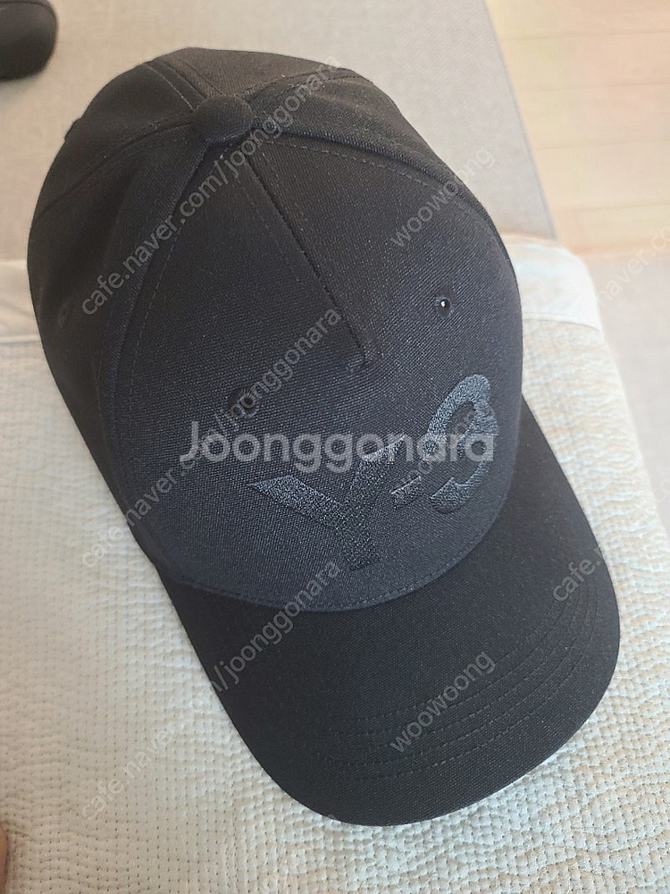 Y-3 자수 모자 택제거 새상품 L사이즈--3