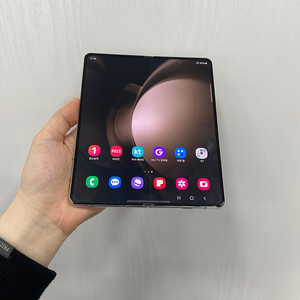 82574 갤럭시Z폴드5 크림 256GB 부산 중고폰 팝니다 73만원