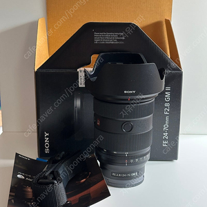 소니 렌즈 FE 24-70 F2.8 GM2 금계륵2