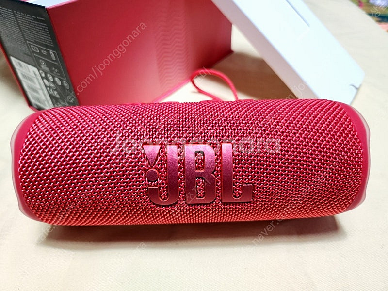 JBL Flip 6 레드 블루투스 스피커--4