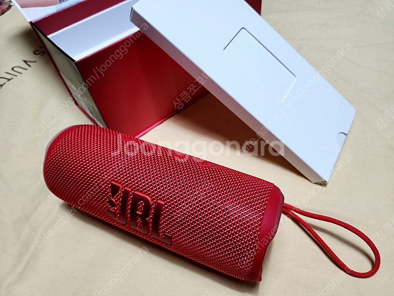 JBL Flip 6 레드 블루투스 스피커--9