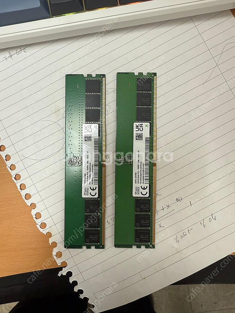 SK하이닉스 DDR5-5600 (32GB) 2개--0