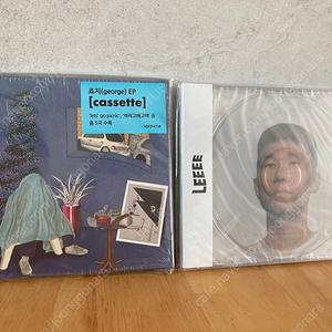 죠지 (George) - 1st Ep Cassette (단순개봉) 2nd ep LEEE 미개봉 cd 일괄 판매합니다.