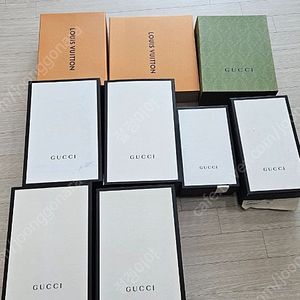명품 박스 구찌 루이비통