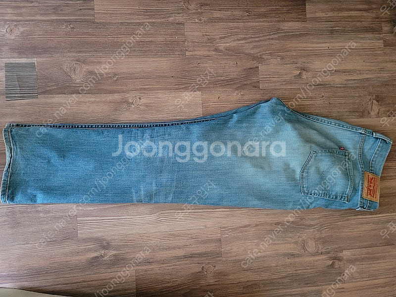 리바이스 남성용 연청 허리34인치--1