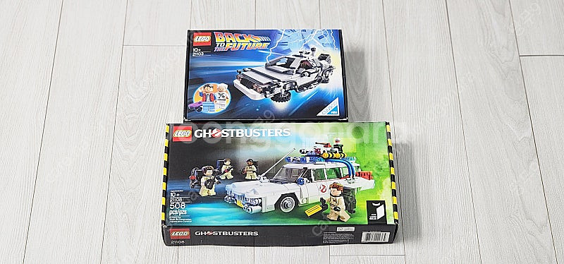 레고 아이디어 시리즈 백투더퓨처 21103 + 고스트버스터스 21108 중고 일괄 판매--0