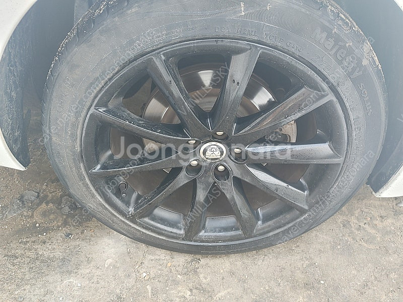 재규어 xj 19인치 순정휠 타이어 pcd 108 재규...--3
