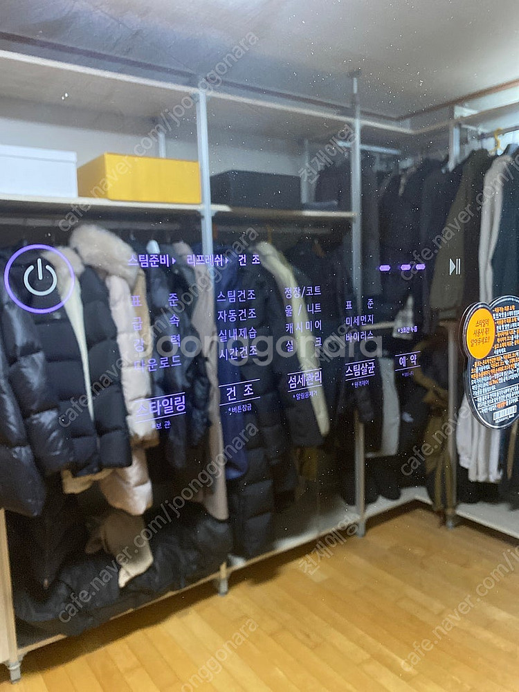 LG 스타일러 S5MBPUA 미러블랙--5