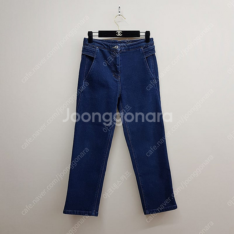 한섬 마인 20FW 포켓 탭 포인트 데님 팬츠--0