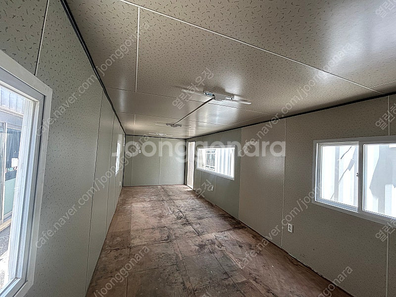 3m x 12m 중고 컨테이너 판매합니다. (방 2개)--1