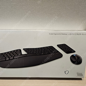 마이크로소프트 스컬프트 인체공학 데스크톱(Sxulpt Ergonomic Desktop)