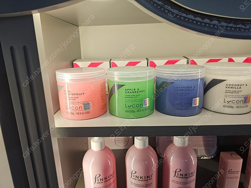 라이콘 스크럽 하드왁스 자디니헤어프리 등등제품 이미지