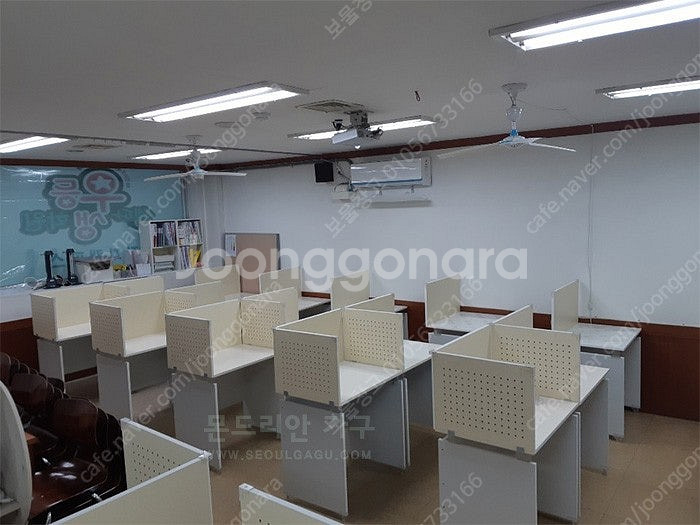 ((5월예약가능)) 잘나가는 인기 하이그로시 학원책상 W700xD500 (독서실용파티션 구매가능)--7
