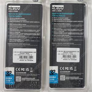 램 ESSENCORE 하이닉스칩 DDR4 32GB X 2개 64GB 신품