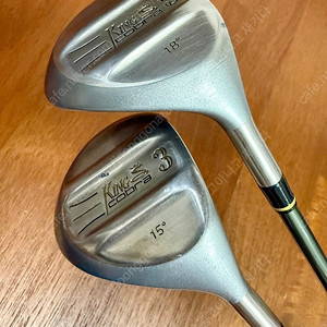 킹코브라 3번(15도), 5번(18도) 우드 팝니다.