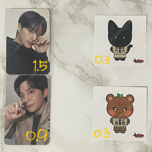 에이티즈 애니티즈 팝업 10만원 럭키드로우 포토카드+스티커 세트