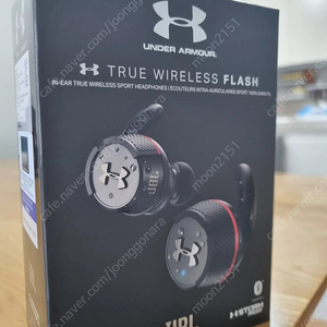 JBL 언더아머 블루투스 이어폰 미개봉 신품 판매합니다.