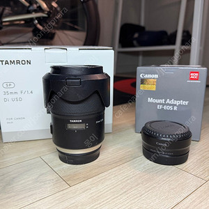 탐론 SP 35mm F1.4 캐논용 + 캐논 RF 마운트