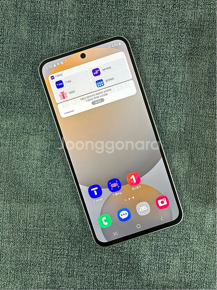 (새상품급) 갤럭시S24FE 256G 실버 24년 11...--2
