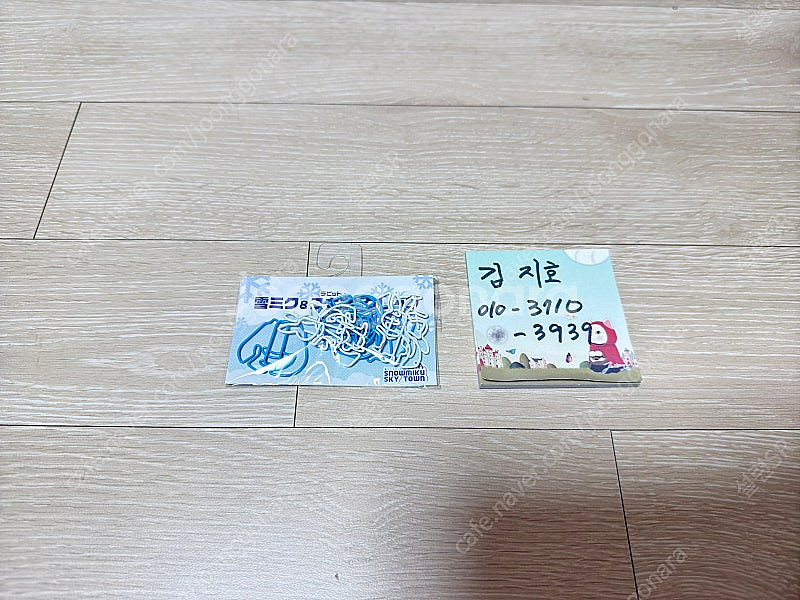 하츠네미쿠 유키미쿠 래빗 유키네 스카이타운 클립 새제품...--0