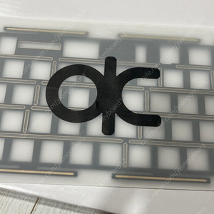 Qwertykeys QK60 커스텀 키보드 FR4 보강판
