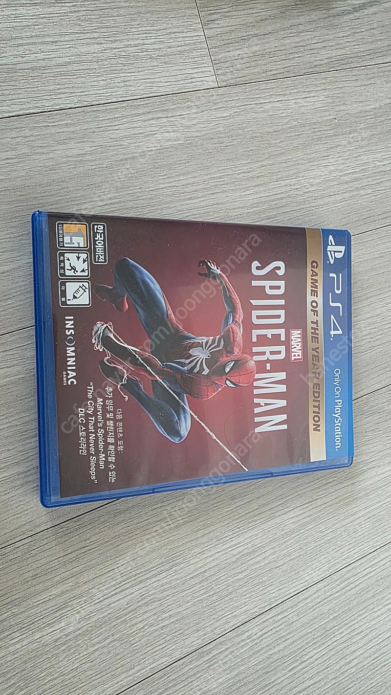 ps4 타이틀 스파이더맨 신품급 판매합니다.