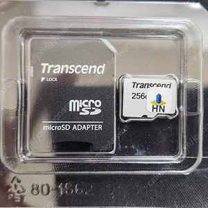 트랜센드 Micro SD카드 256GB 판매합니다.