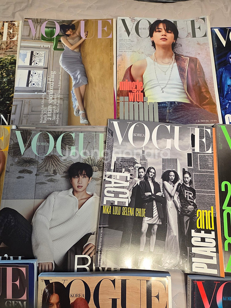 보그 코리아 vogue korea 21권.지민,정국,알...--0