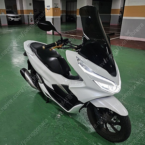 부산 혼다 더 뉴 PCX 125 화이트 20년식 출퇴근용 판매합니다! (올분해점검 완료, 깨끗️)