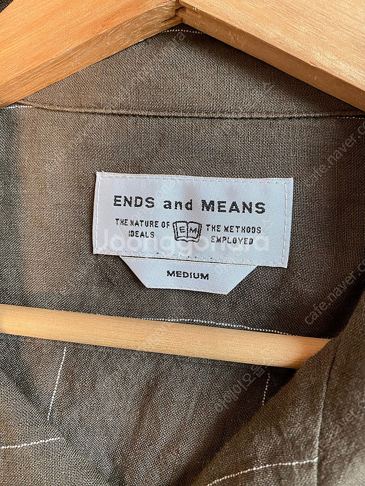 엔즈앤드민즈 셔츠 ends and means--2