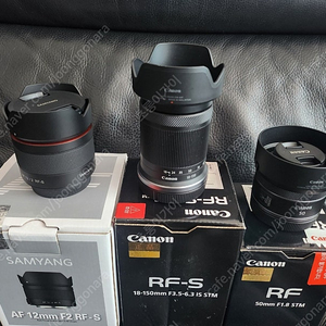 캐논 RFS 18150 / .삼양 AF 12mm F2 캐논