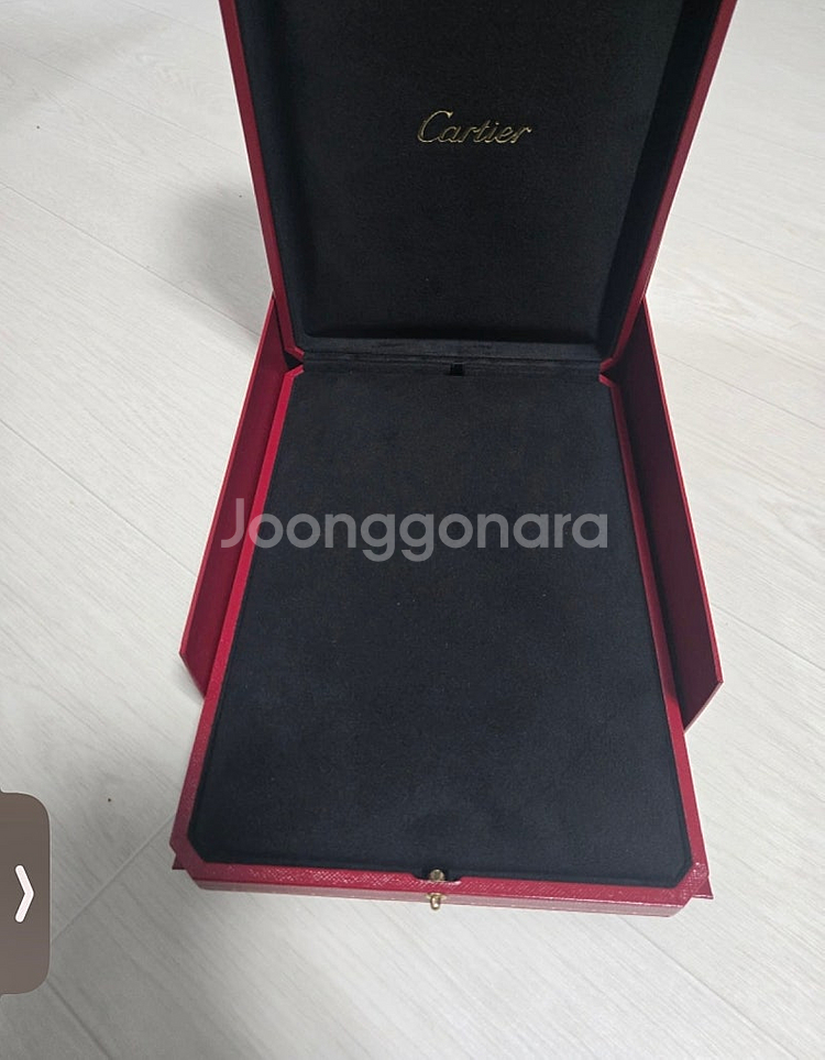 까르띠에 high jewelry empty box--2