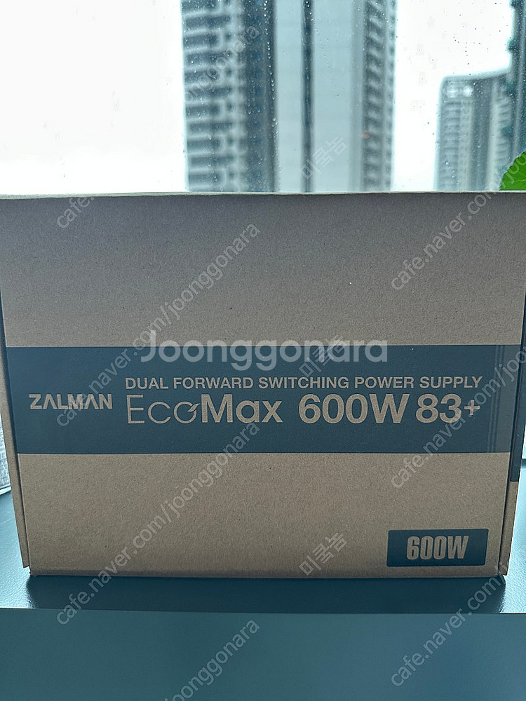 잘만 EcoMax 600W 파워 미개봉--0