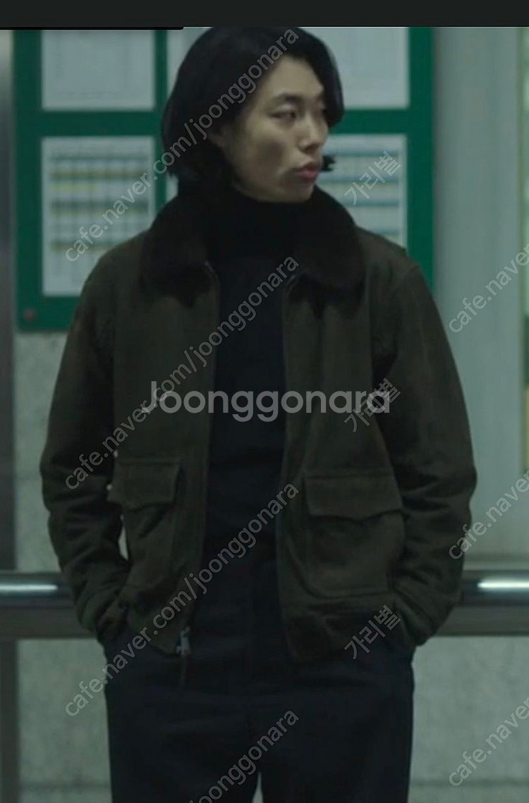 폴로랄프로렌 G-1누벅레더 자켓 류준열 인간실격 착용 ...--1