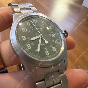 해밀턴 카키필드 38mm 쿼츠 녹판